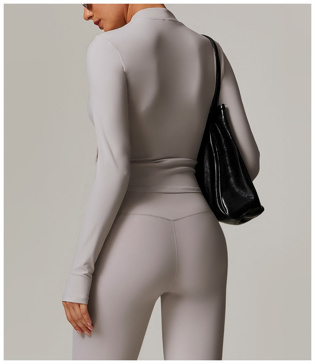 WarmFlow Pilates Jacket
ウォームフロー ピラティスジャケット(裏ボア付き)